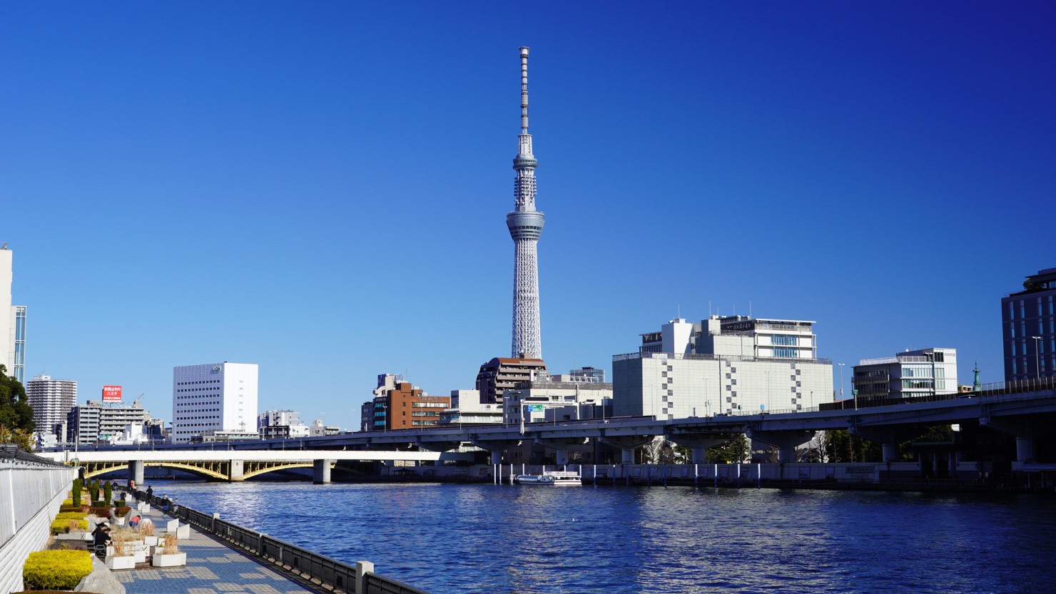 隅田川と蔵前橋