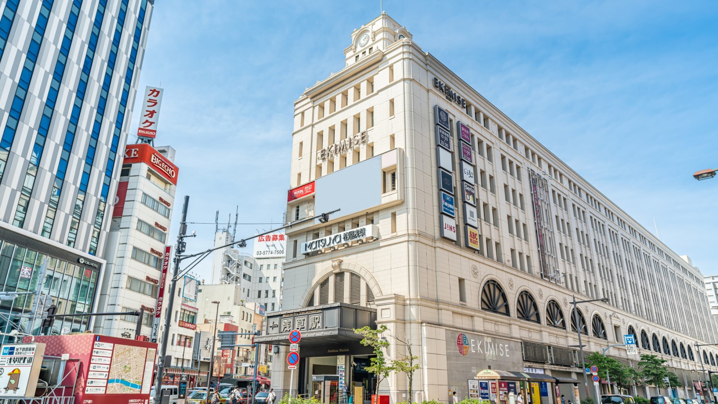 浅草駅周辺の風景