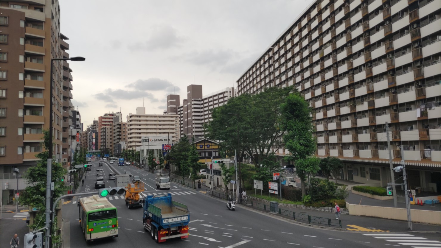 北本通り_王子神谷駅から王子駅方面