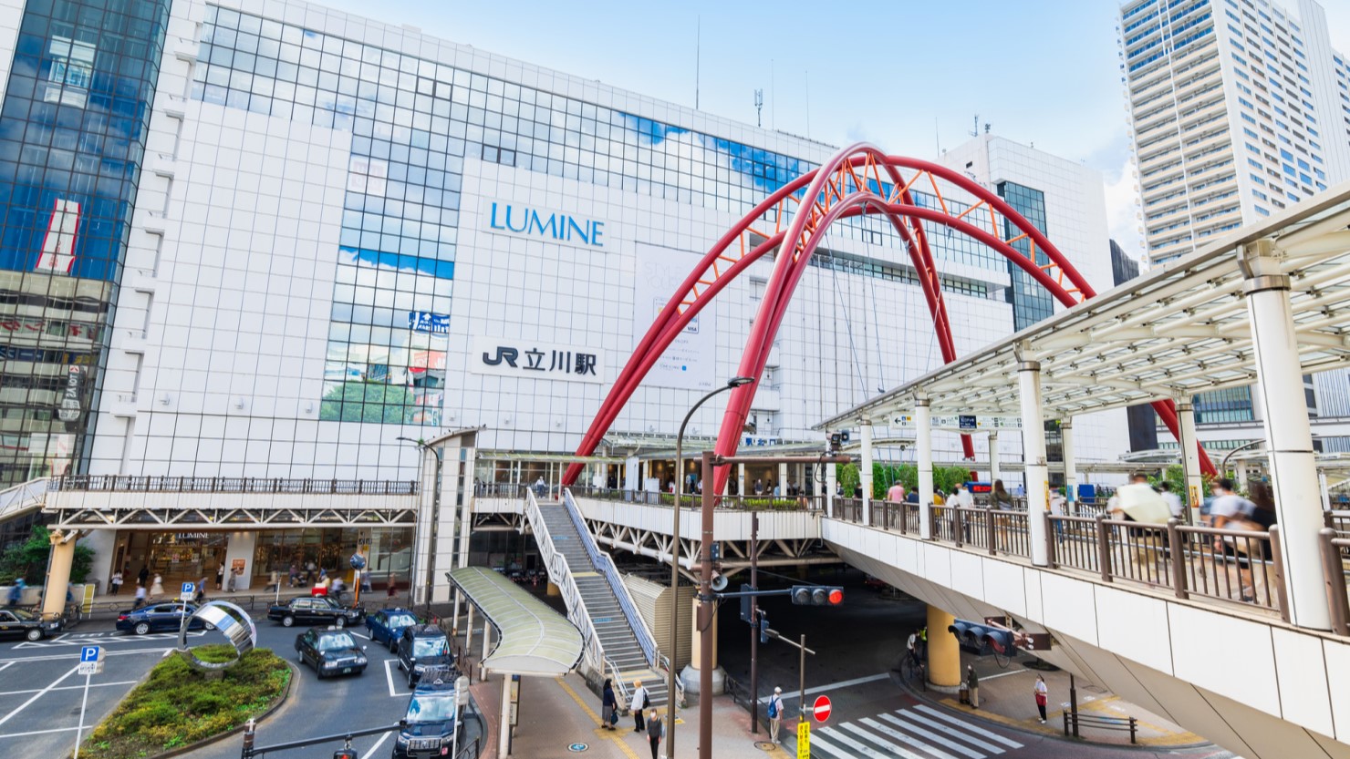 立川駅前