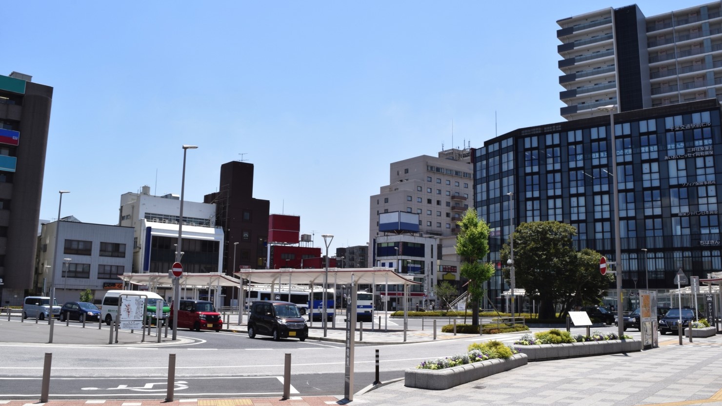 京成成田駅 駅前ロータリー