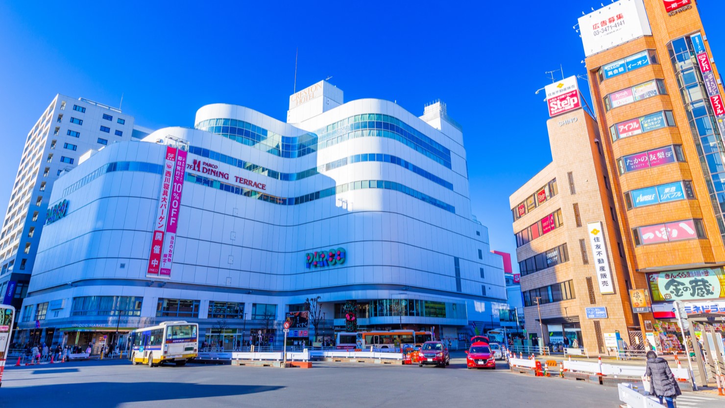 調布駅前ロータリー