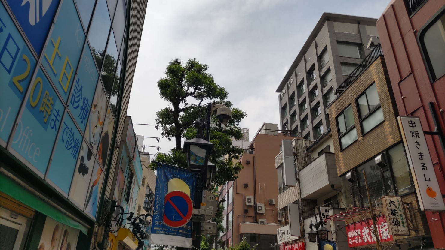 川口駅東口　商店街
