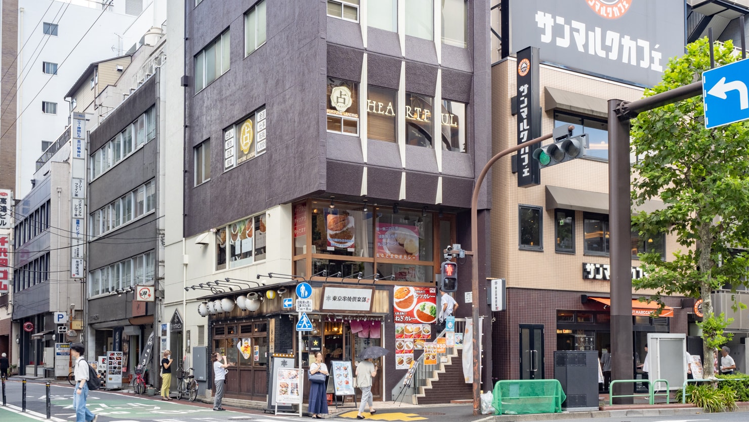 神田駅周辺の街並み