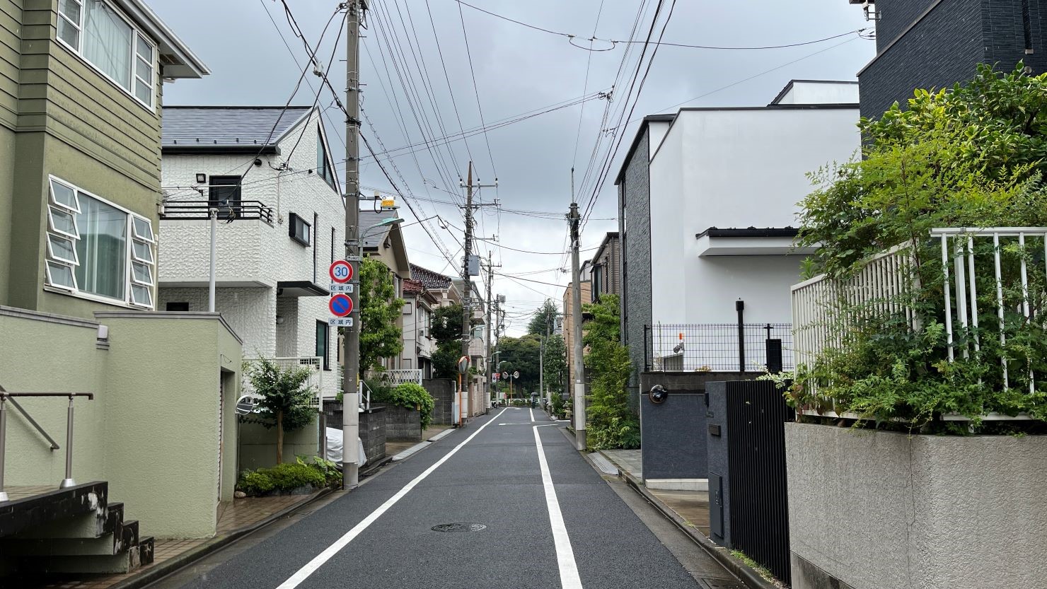 八雲エリアの閑静な住宅街