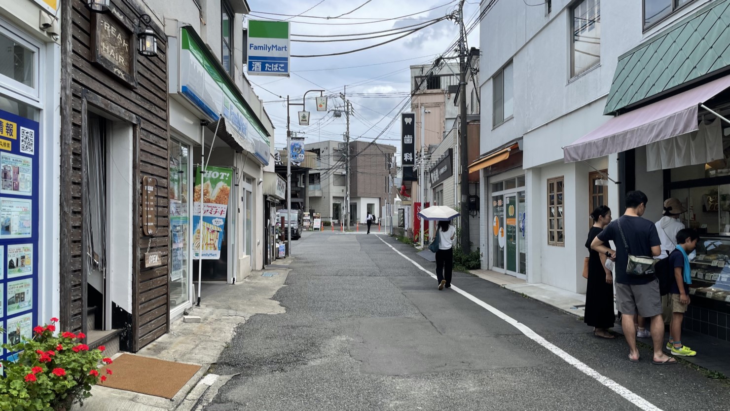 柿生駅南口の様子