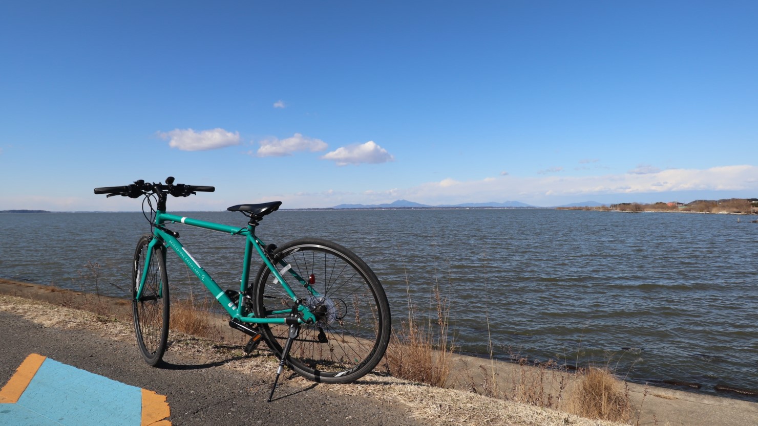 つくば霞ヶ浦りんりんロードを自転車で進む