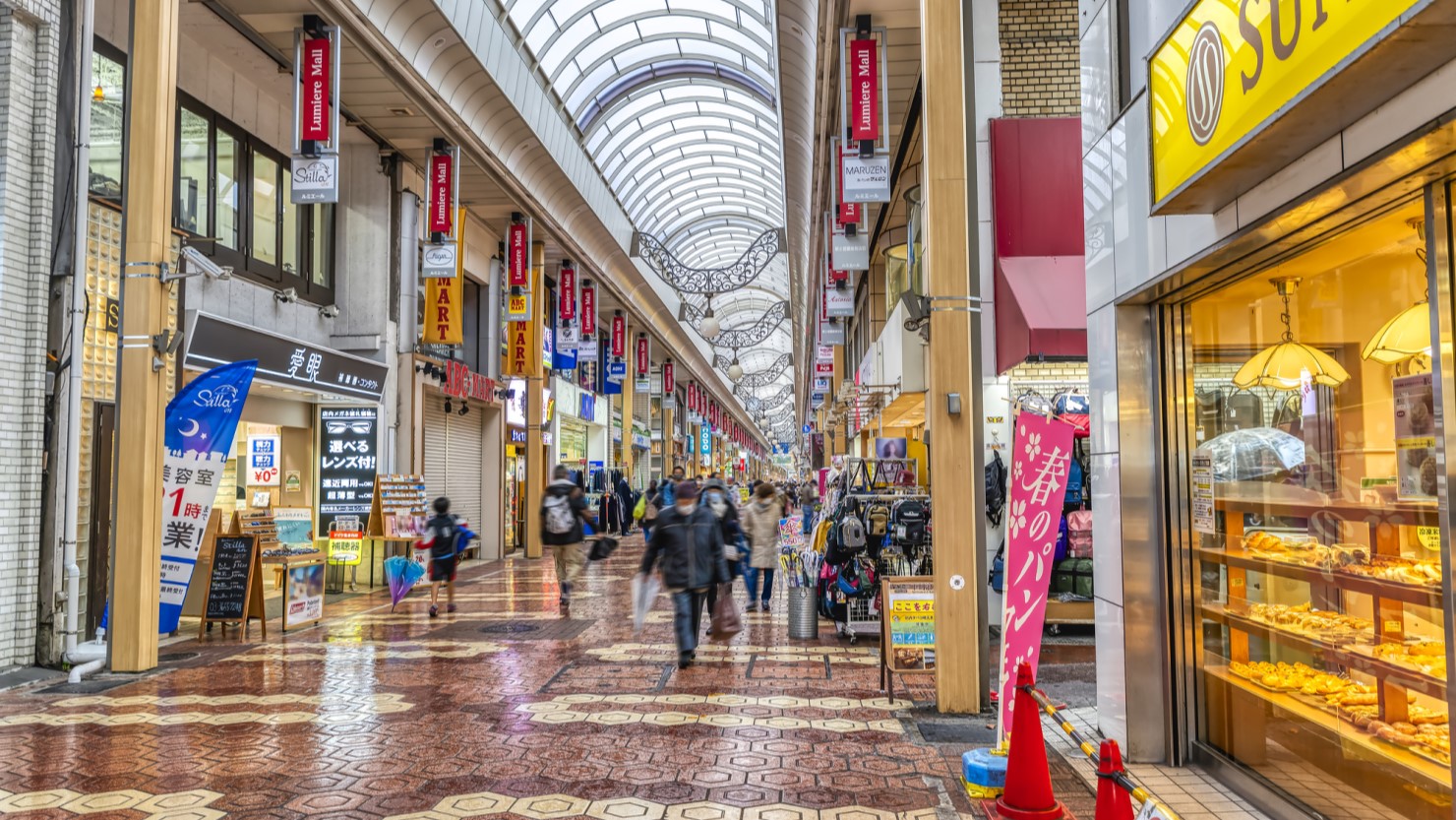 新小岩駅新小岩ルミエール商店街