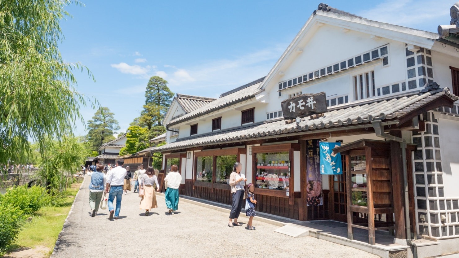 倉敷美観地区 倉敷川畔