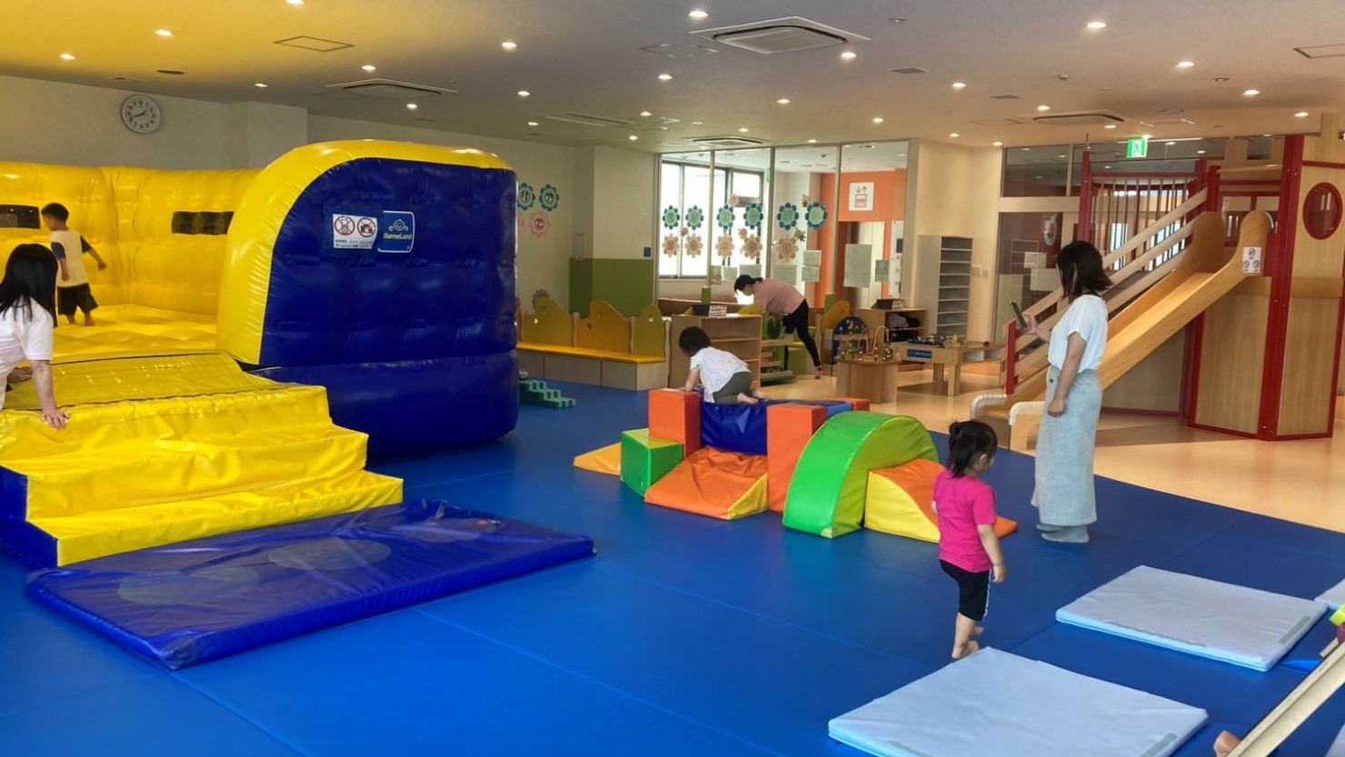 取手ウェルネスプラザのキッズプレイルーム