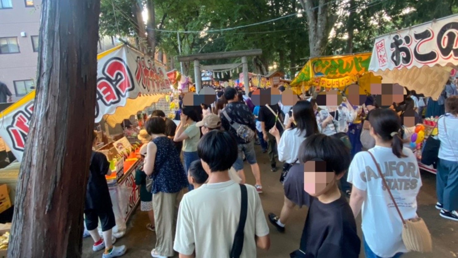 七夕祭りの様子