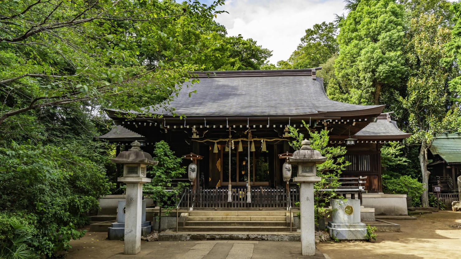 志村城跡　城山熊野神社