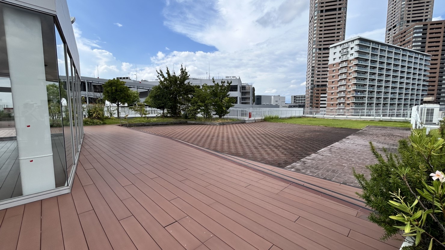 ベアーズの屋上広場