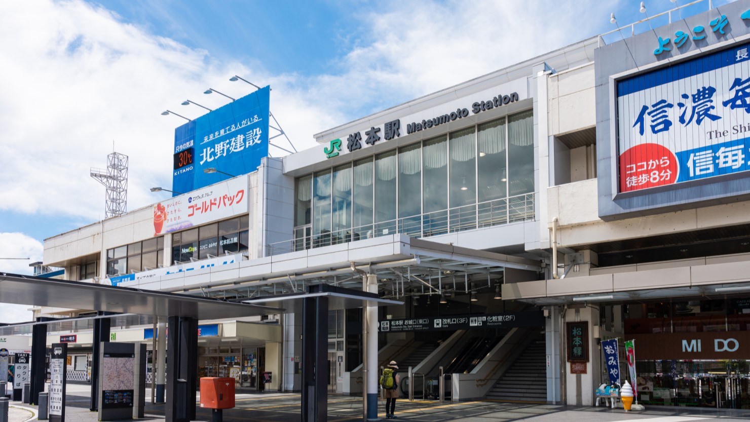 JR松本駅前