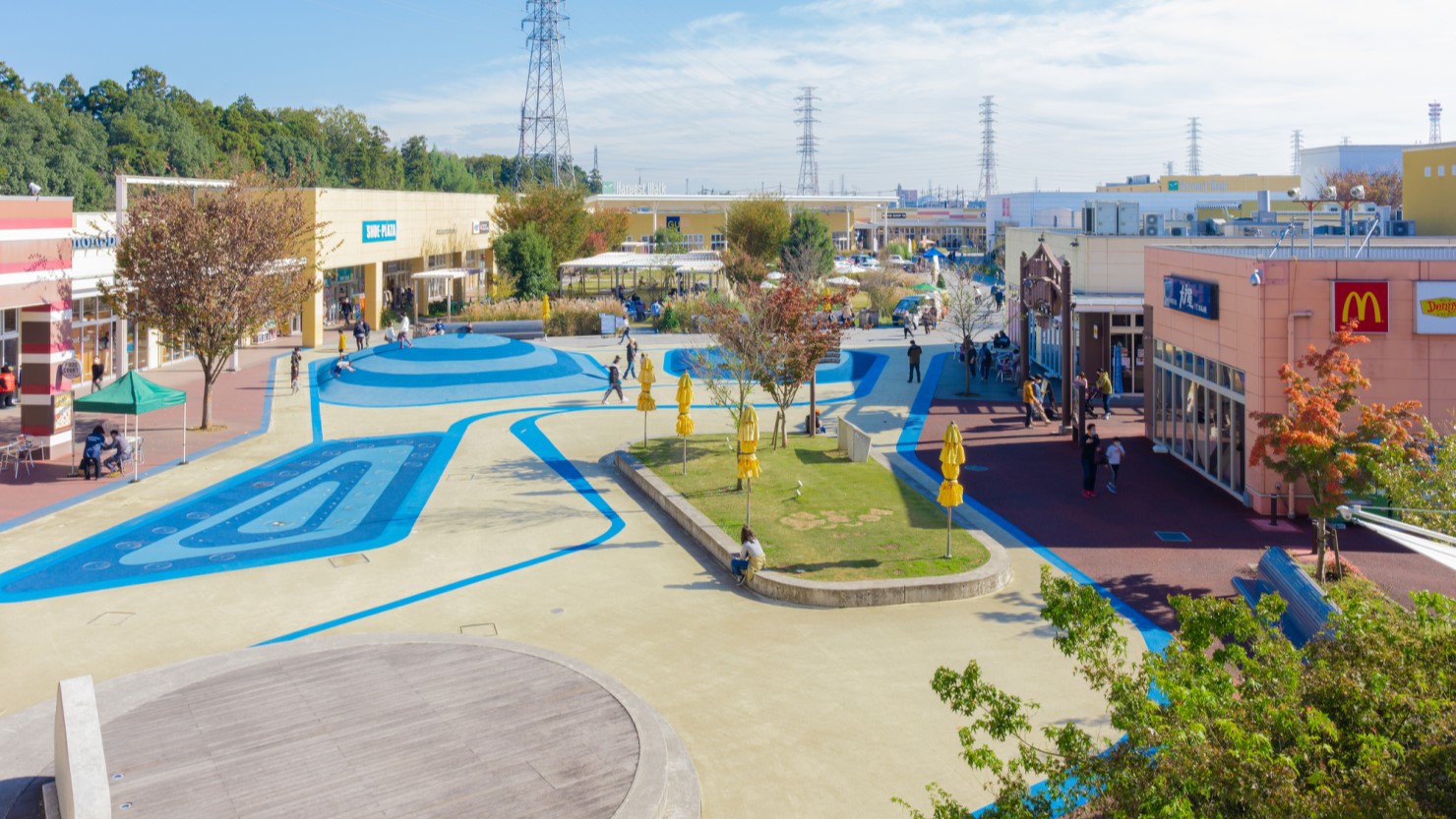 おやまゆうえんハーヴェストウォーク