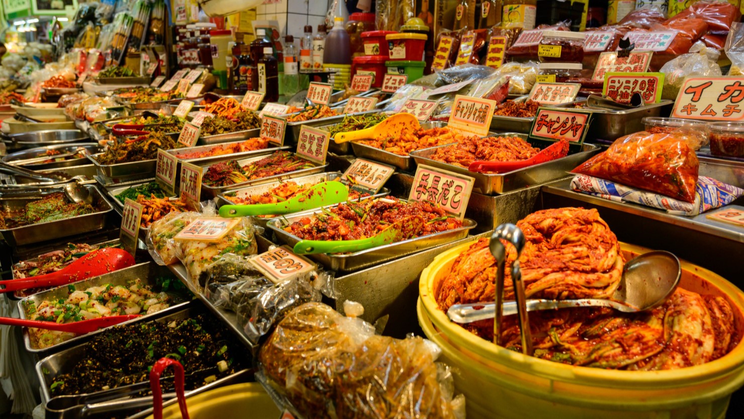 本場の韓国フードが手に入るコリアンタウン