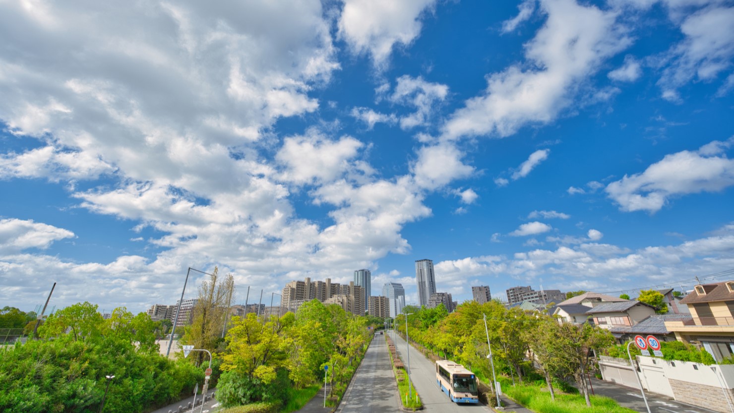千里ニュータウンの風景