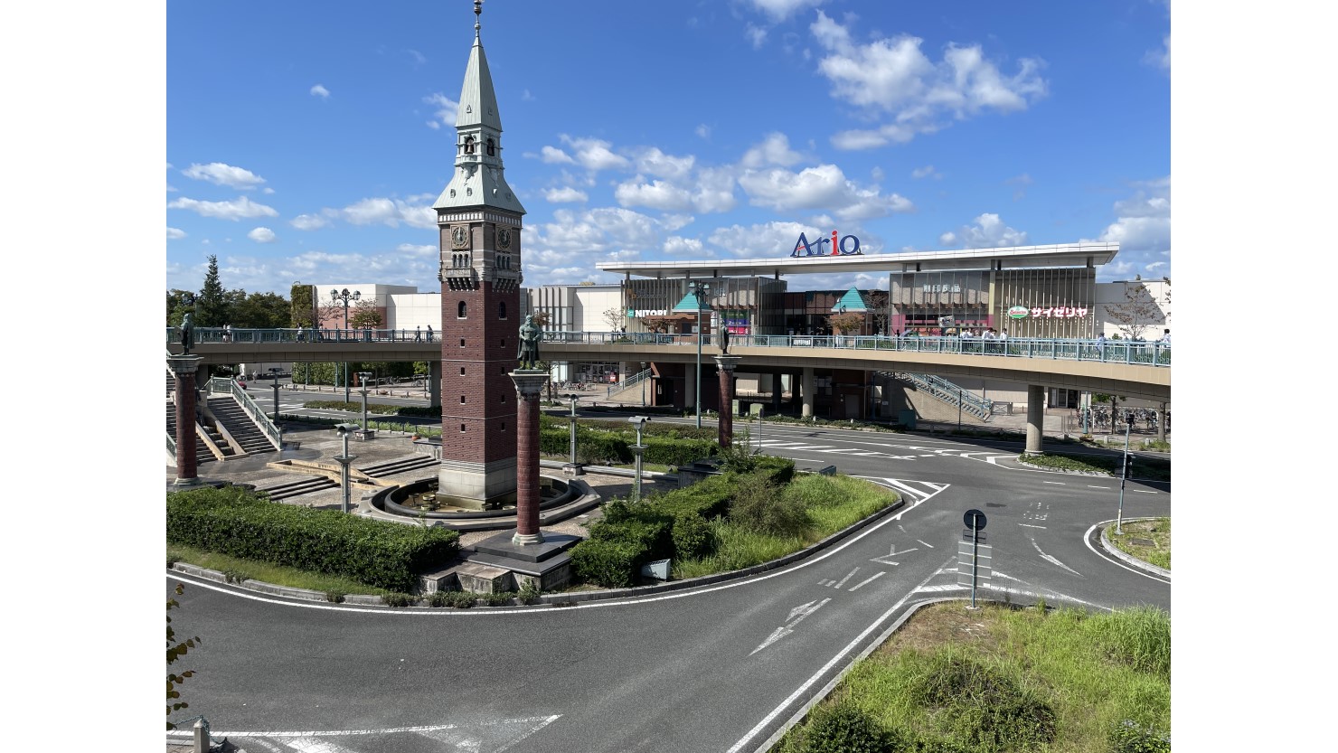 倉敷駅北口の様子