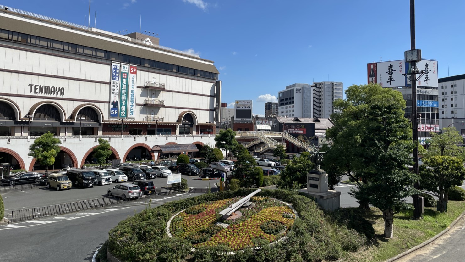 倉敷駅南口の様子
