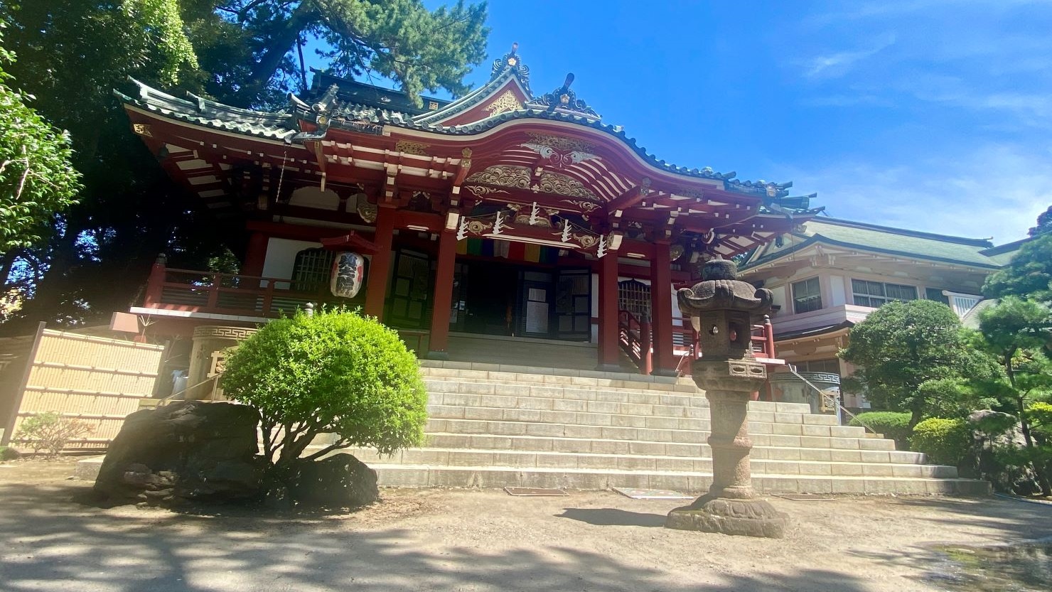 法華経寺　奥之院本堂