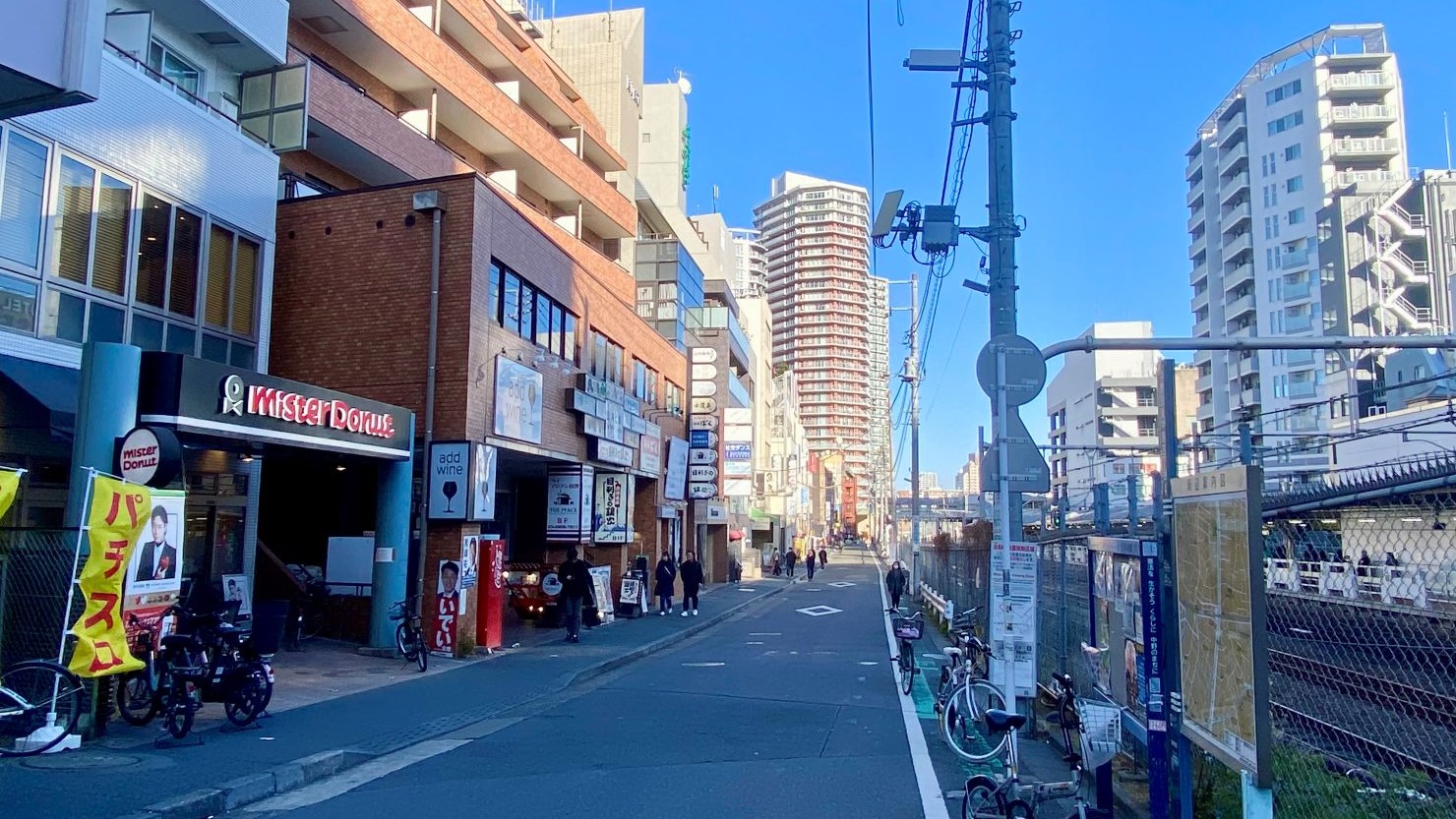 東中野駅北側駅前
