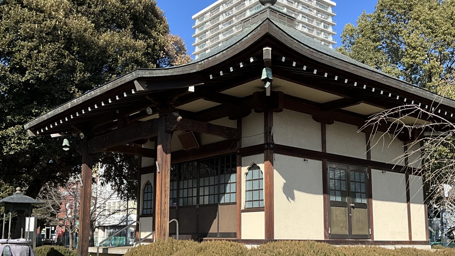 谷津観音堂　境内