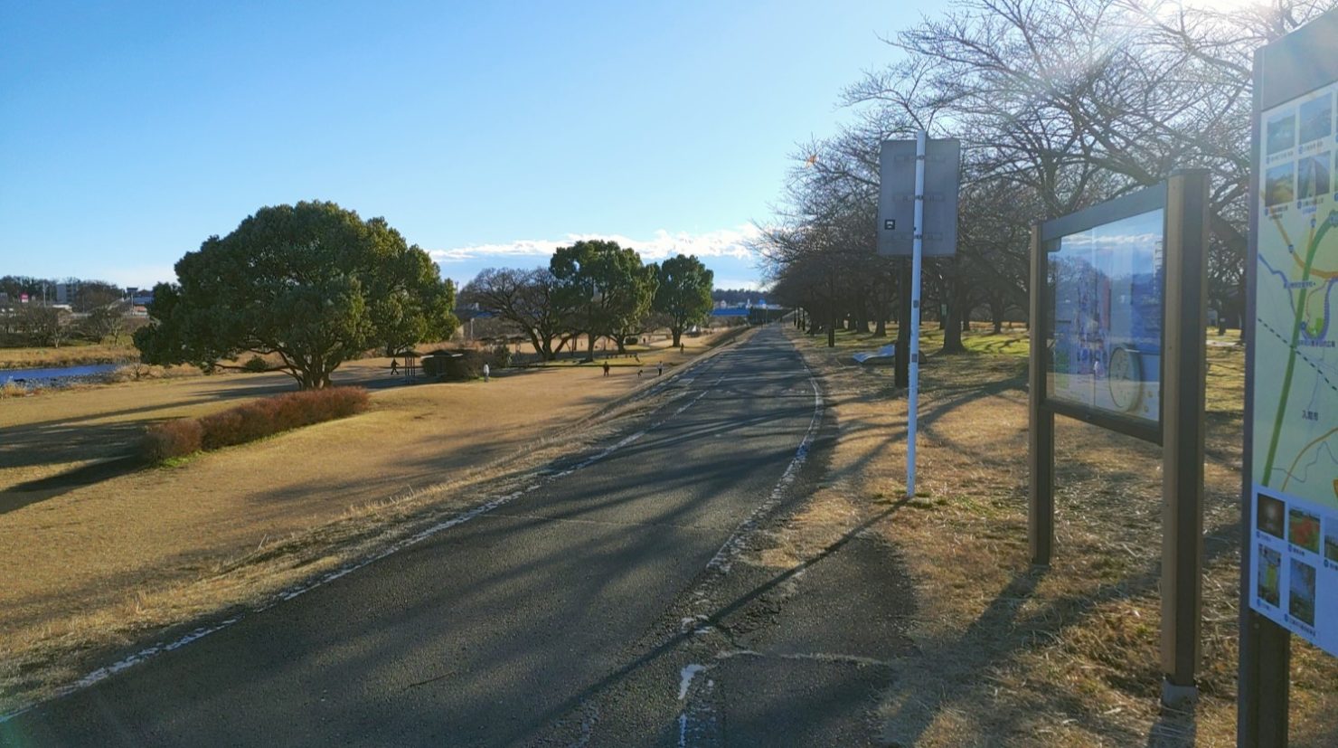 入間川サイクリングロード