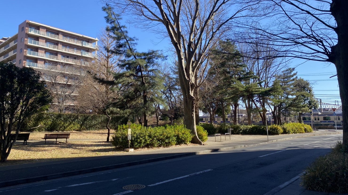 我孫子駅北口エリアの街並み