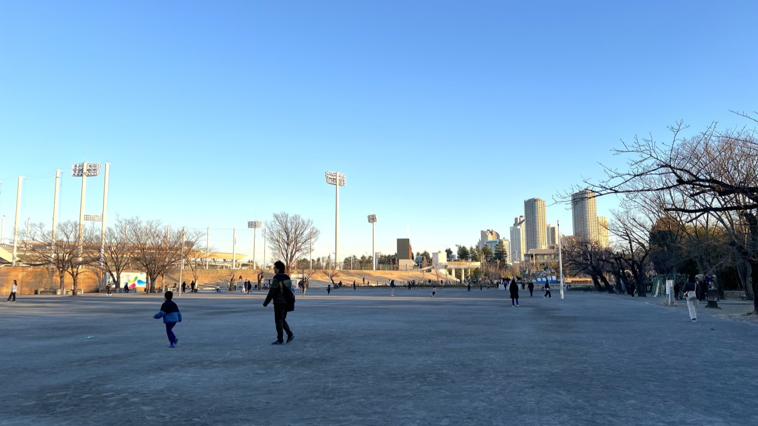 等々力緑地の公園