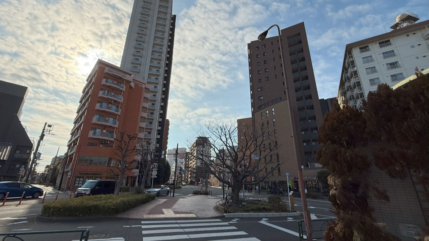 東大井の街並み