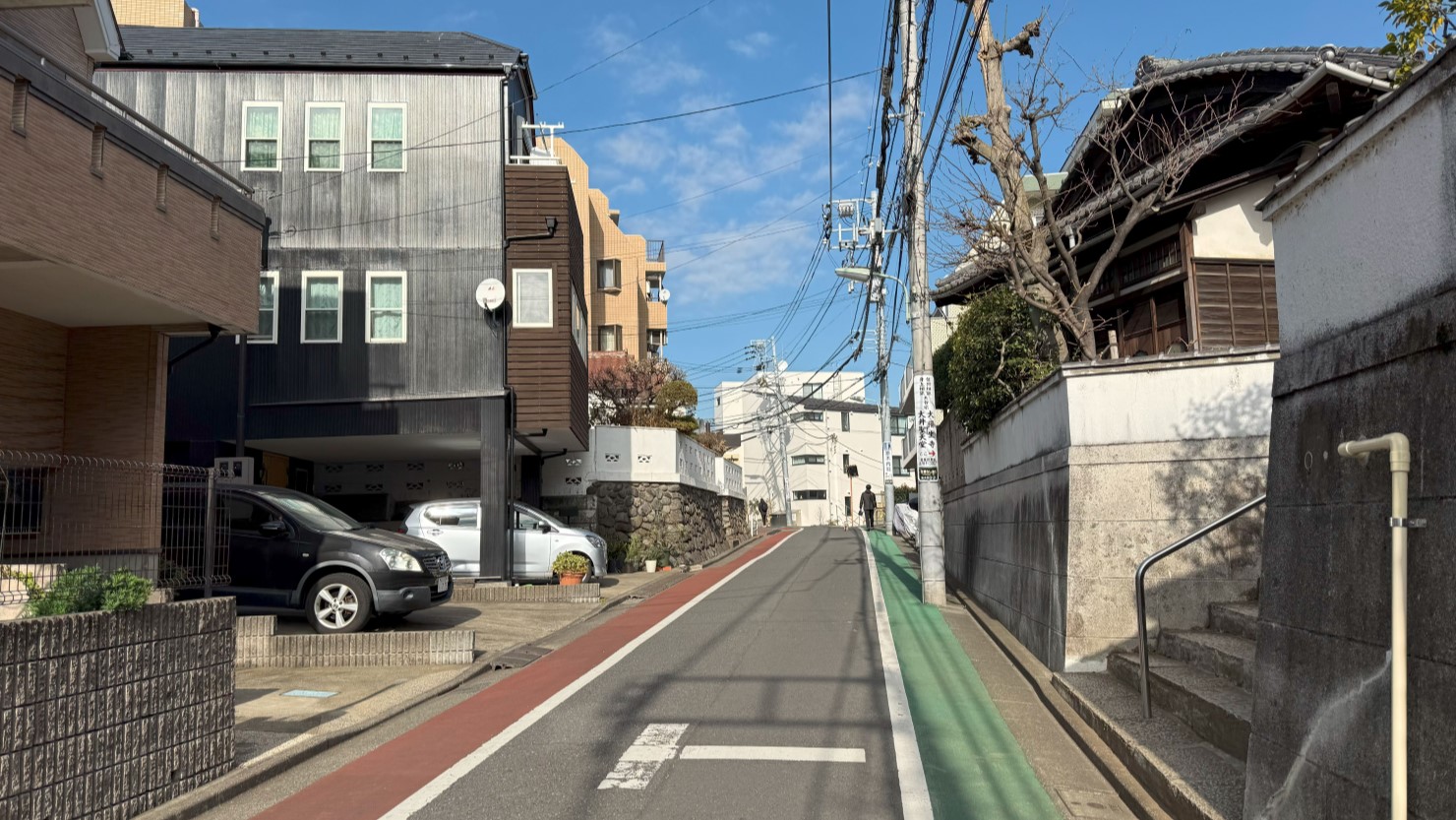 南大井の住宅街