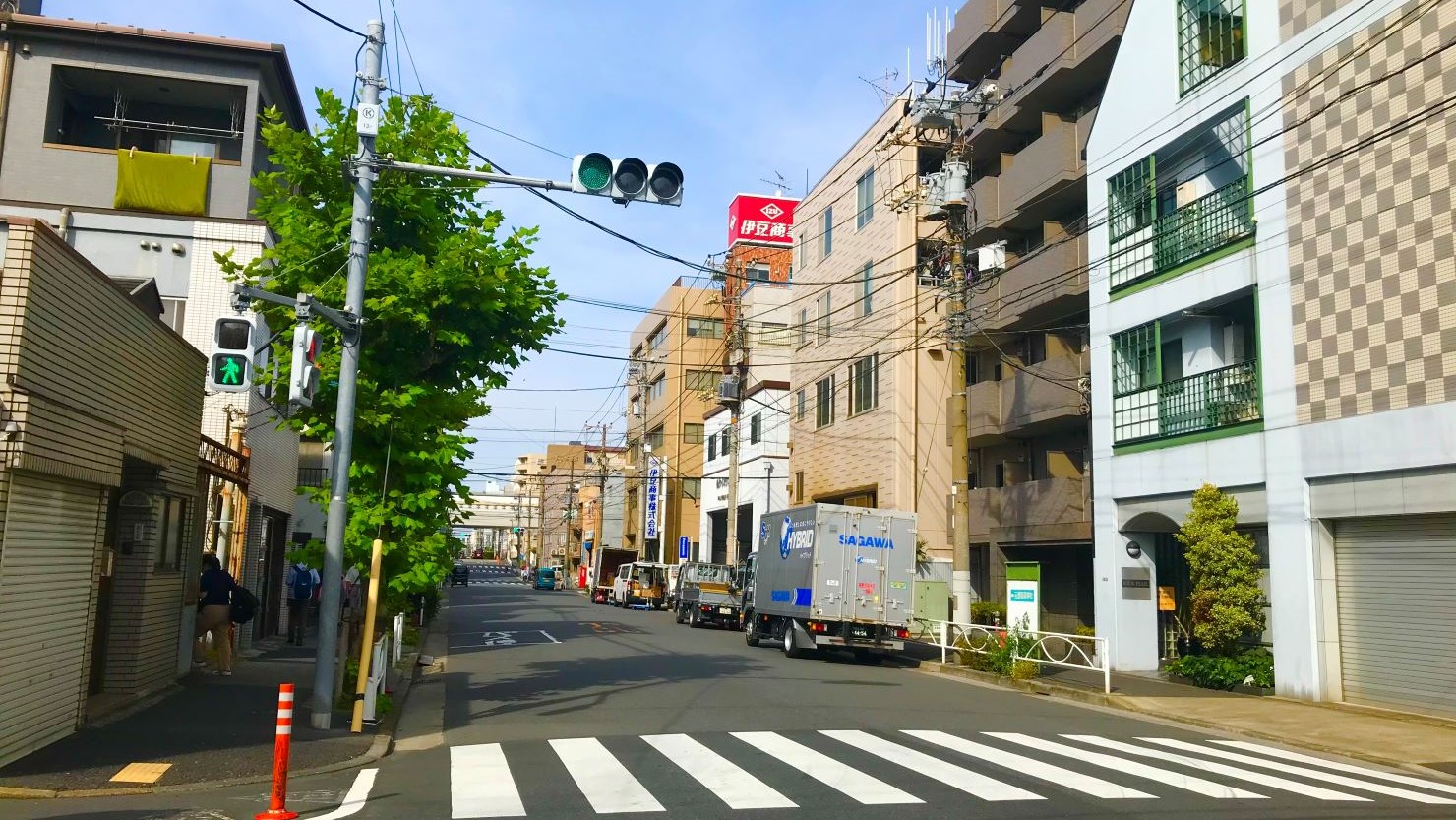森下駅周辺の住宅街