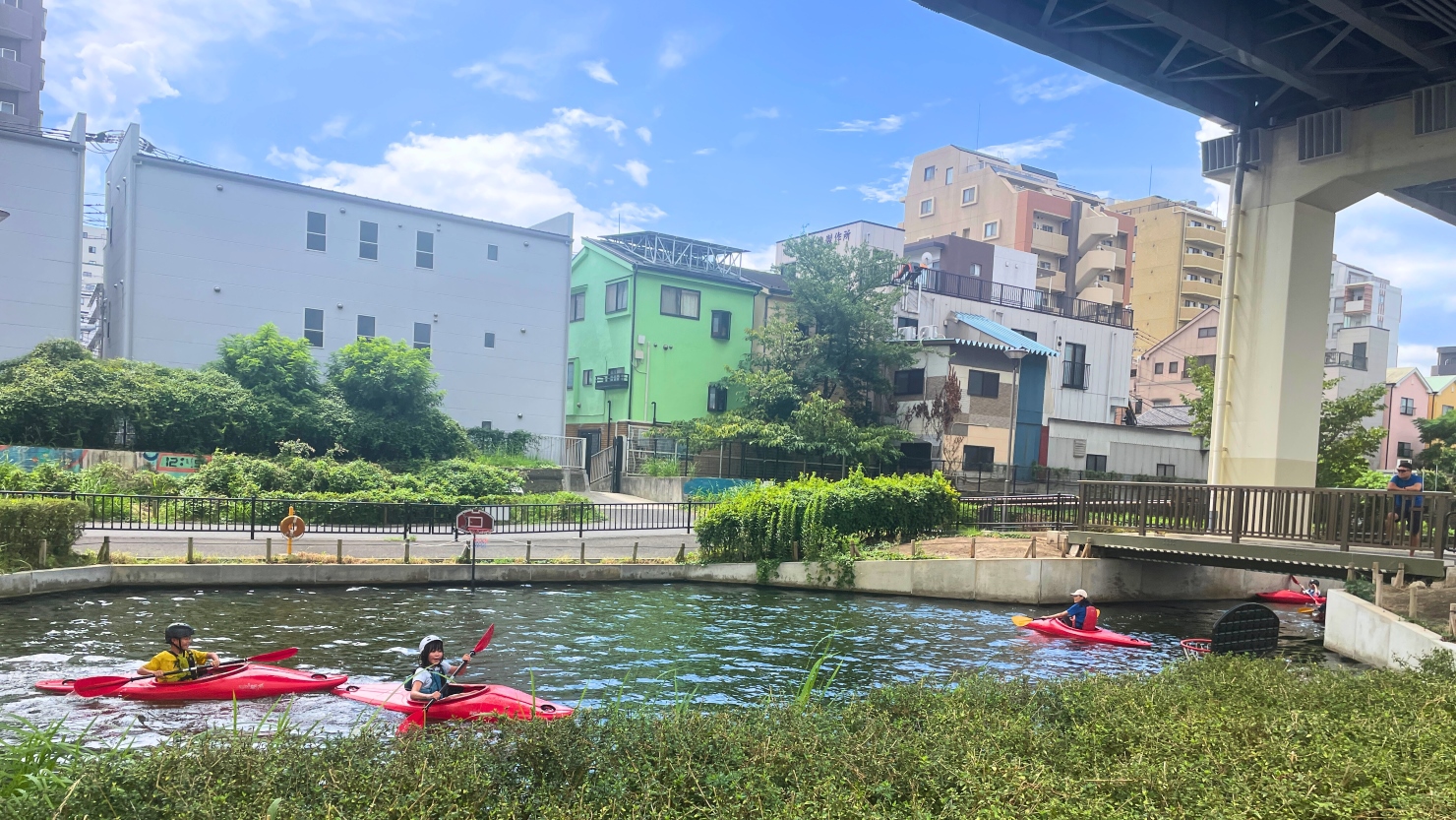 竪川河川敷公園（カヌー・カヤック場）