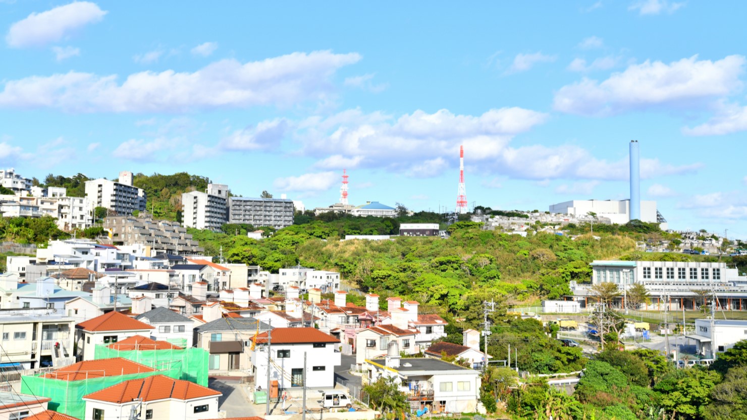那覇市の街並み