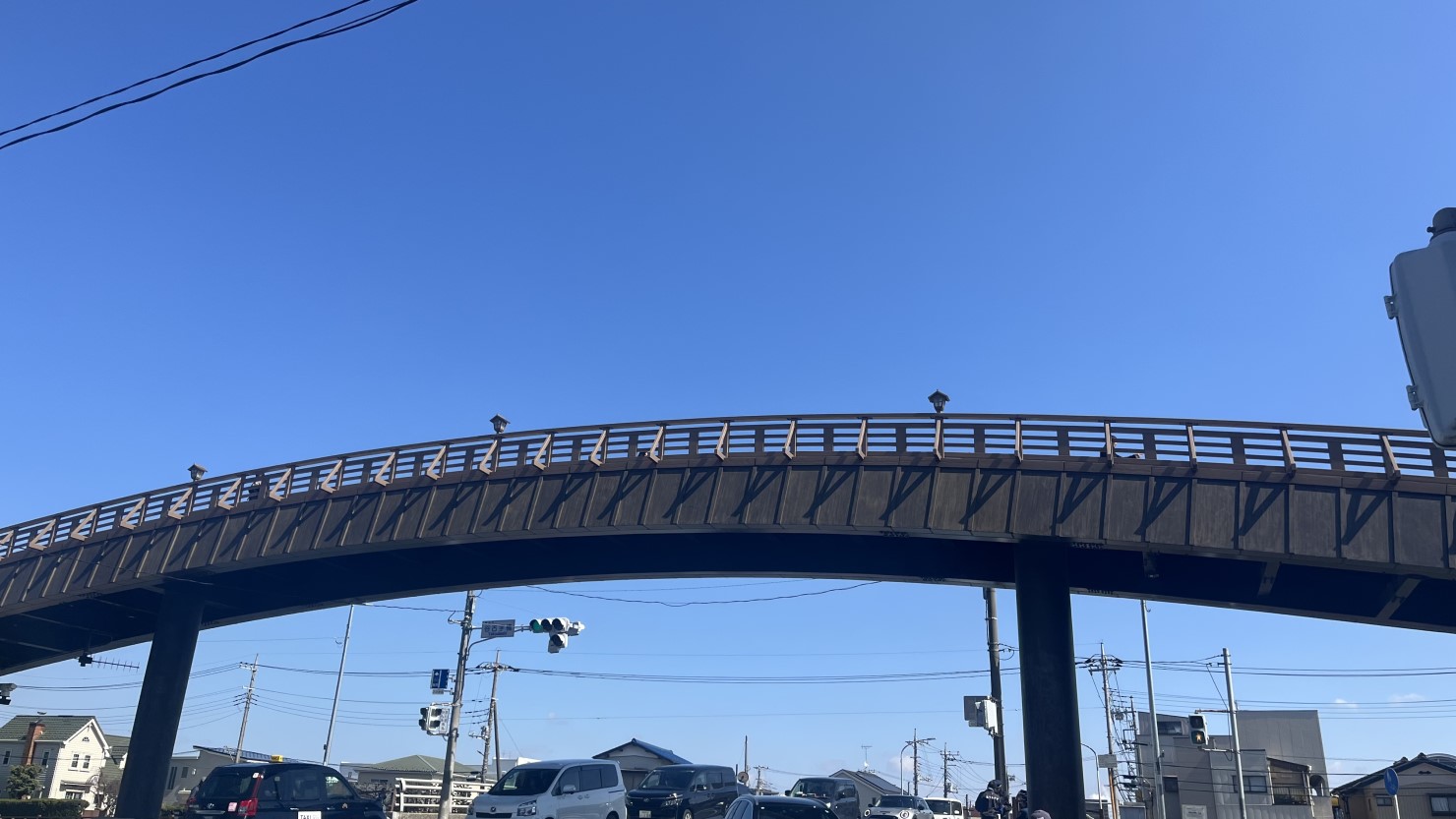 <草加松原>矢立橋