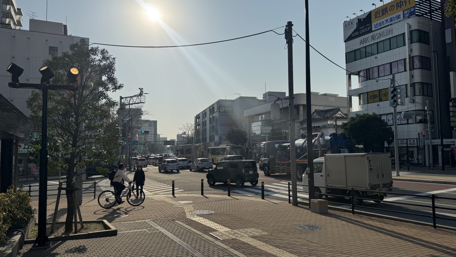 地下鉄空港線西新駅の周辺