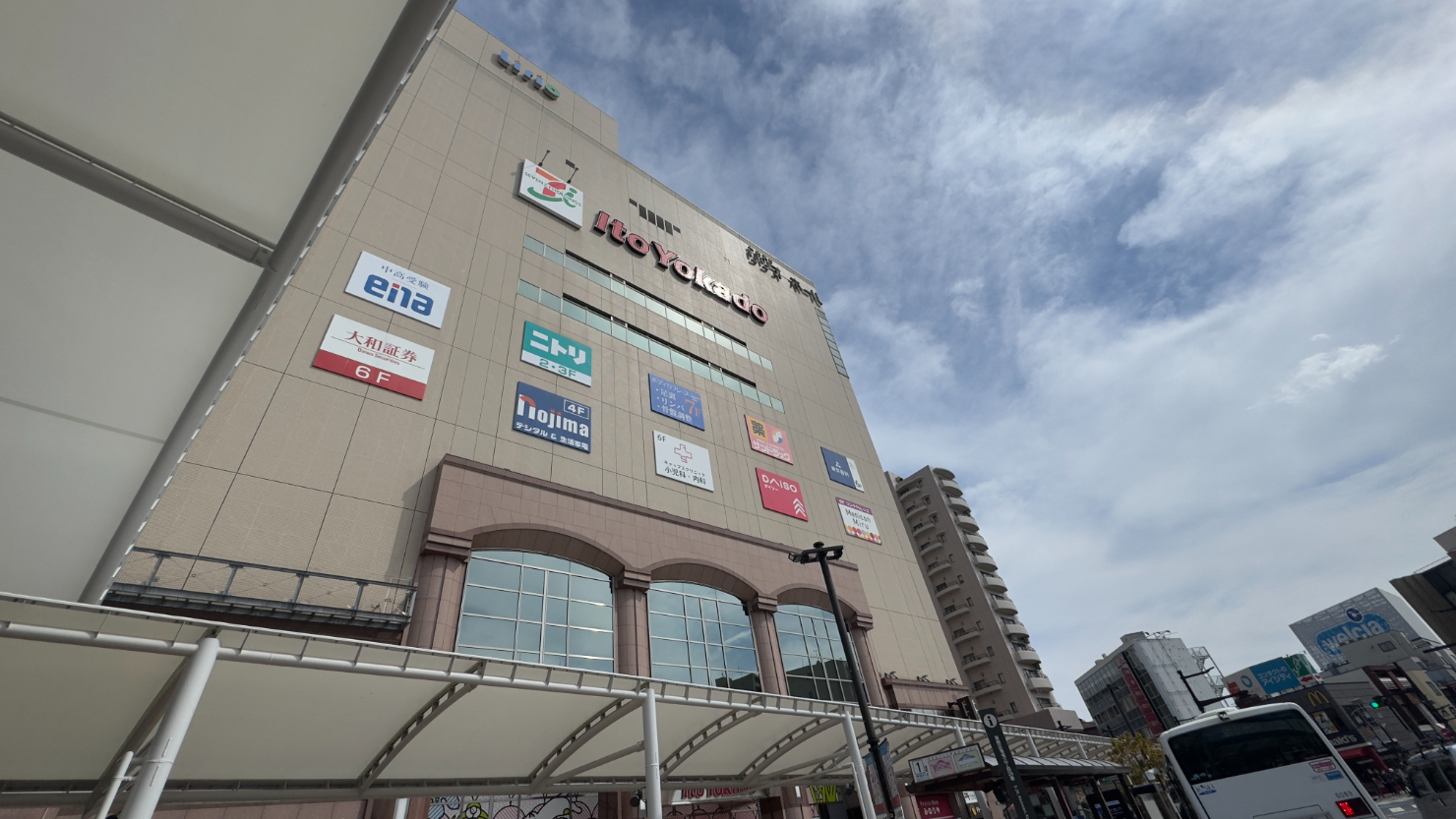 駅を出てすぐのリリオ亀有