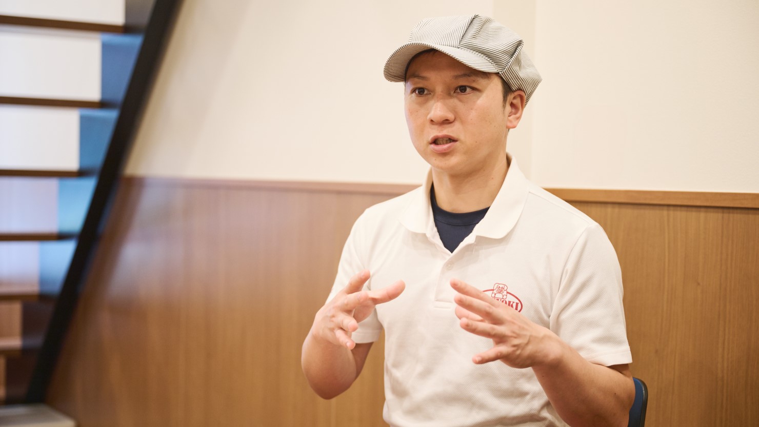 老祥記４代目の曹祐仁さん