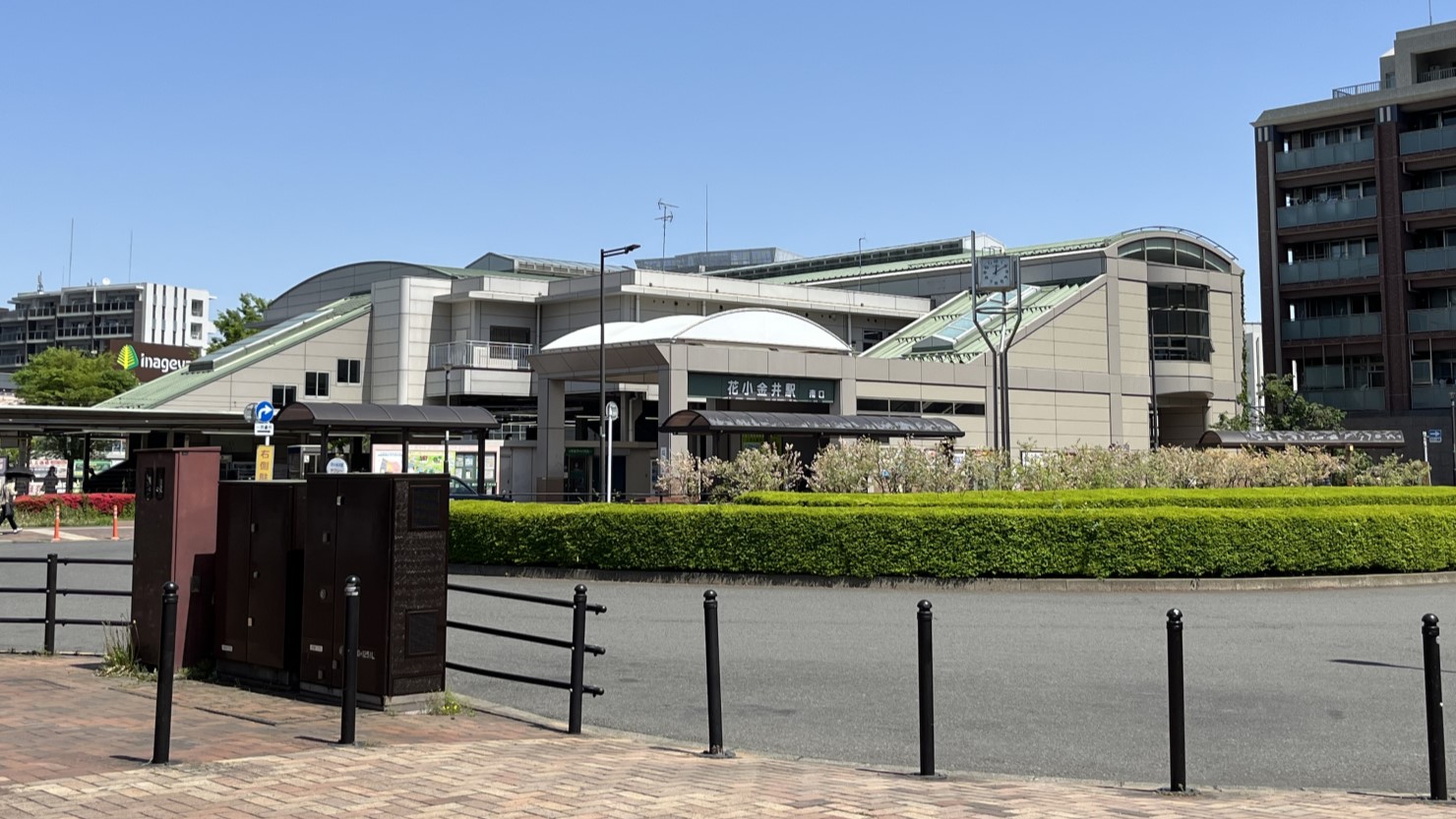花小金井南口の様子