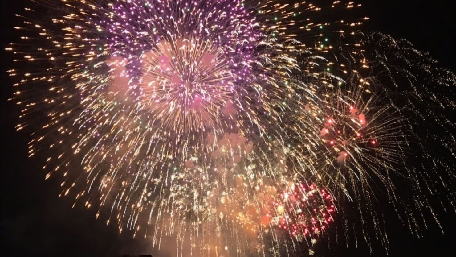 板橋花火大会の様子