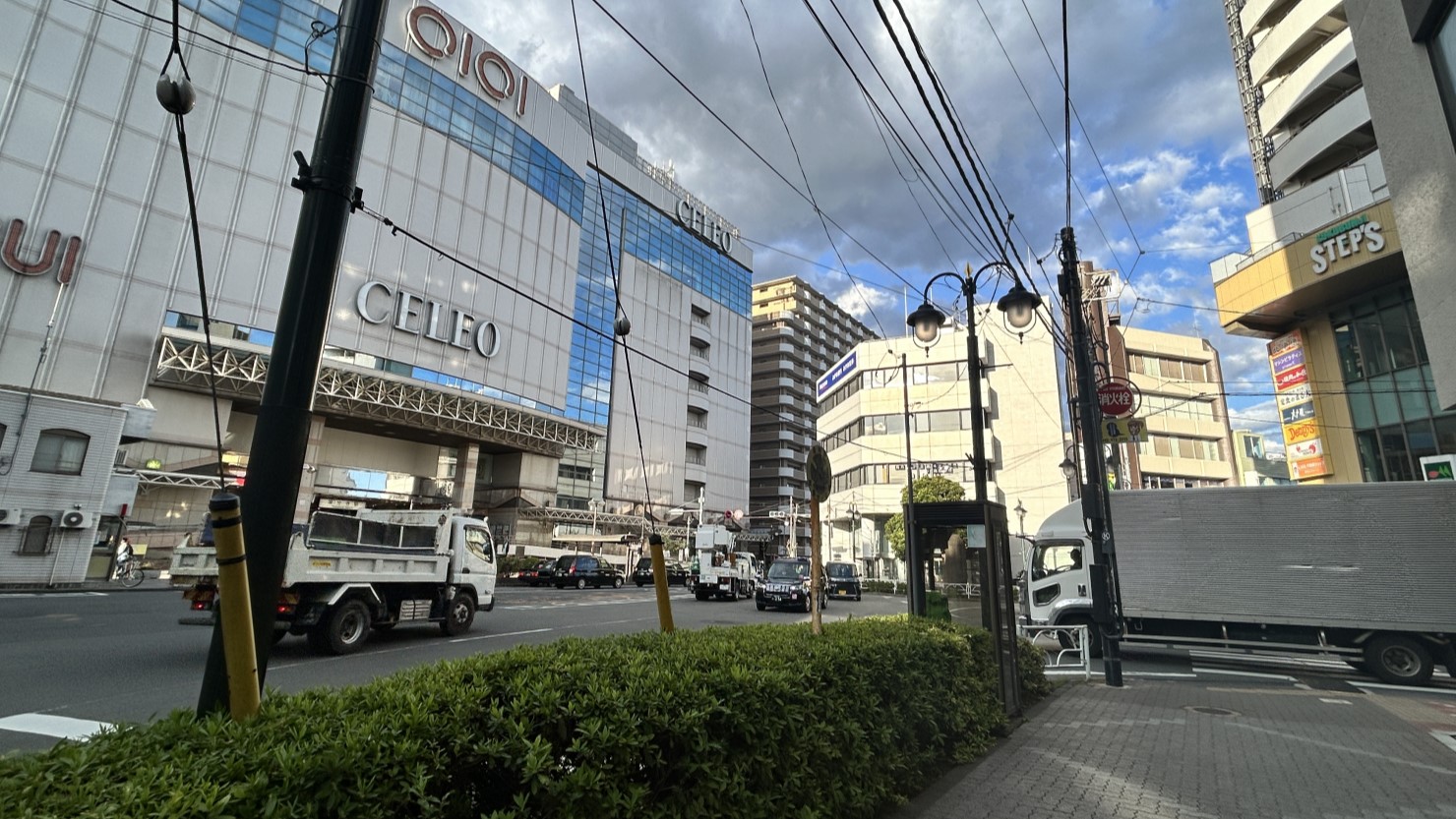 国分寺駅南口周辺の様子