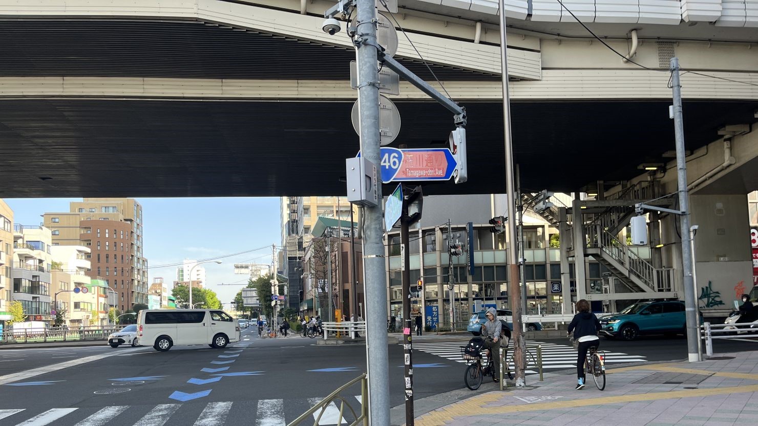 東京都道318号環状線と国道246号の交差点