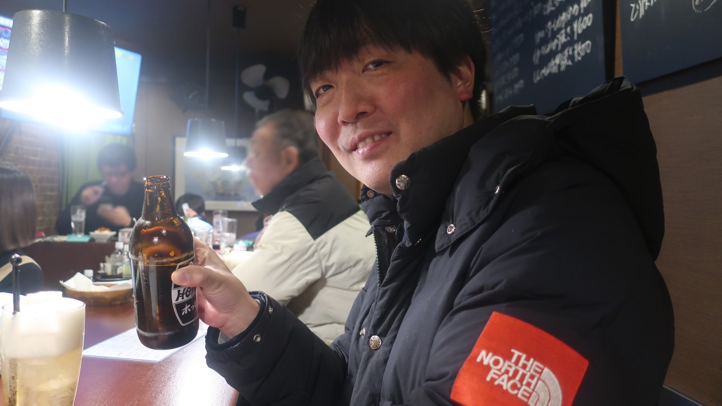 １杯目はホッピーで