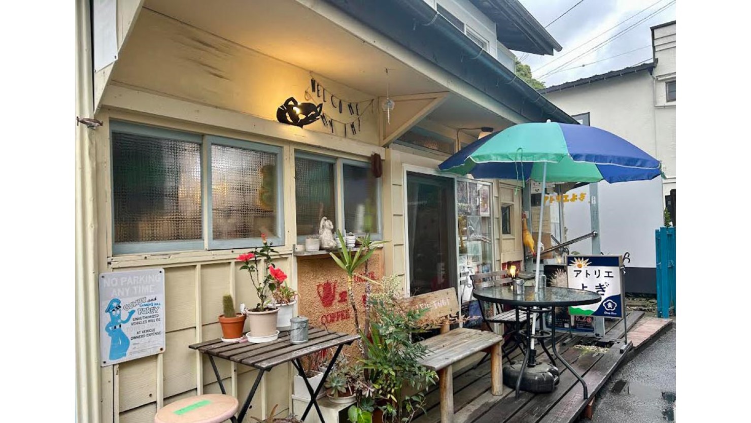 古民家を改装してカフェにした