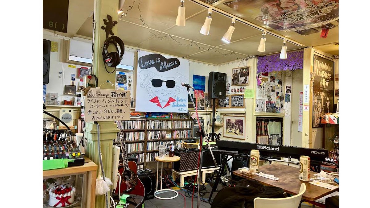 私も取材後に夜はライブを鑑賞