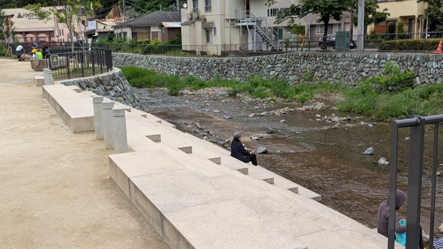 高尾山ふもと公園の様子