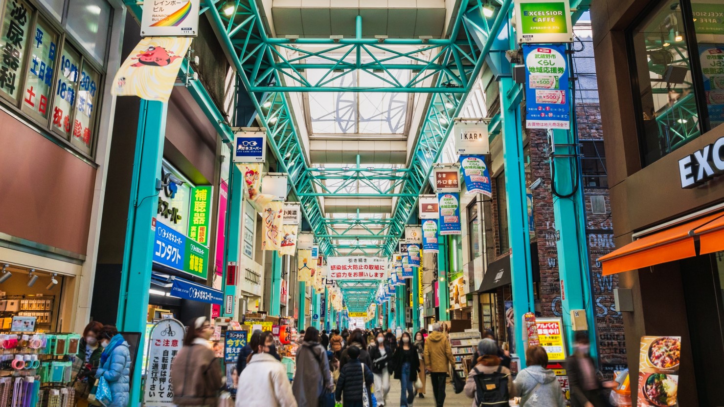 吉祥寺サンロード商店街の様子