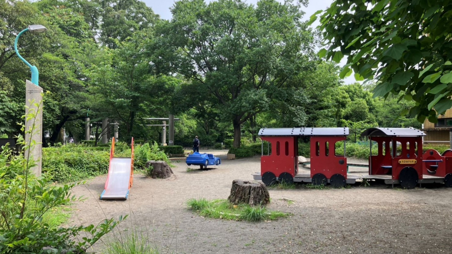 栗山公園の遊び場