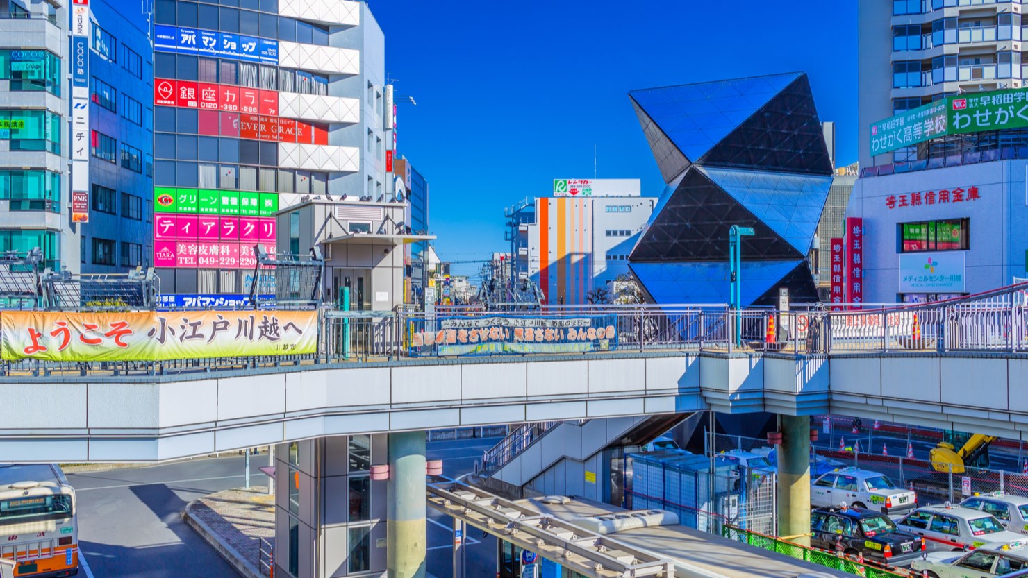 川越駅東口駅前