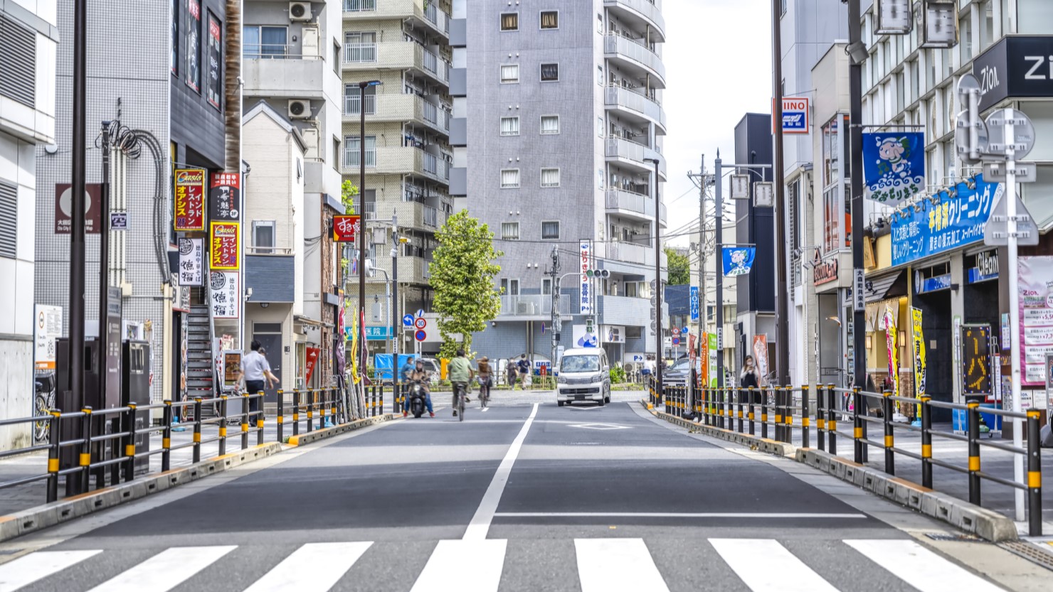 大森町駅周辺の様子